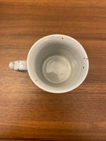 Handmade Speckled Glaze Porcelain Mug Bamboo Design
