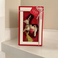 Lenox Christmas Ornament Porcelain Deer