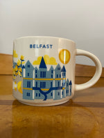 Starbucks “You Are Here” Belfast Mug – Ireland Collector Series Yellow Interior 14oz
