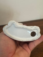 Vintage Art Porcelain Secret Heart of Jesus Figure
