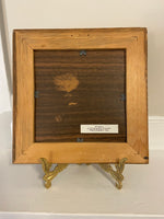 Vintage Framed Enamel-Copper Native American Design Artistry Palm Desert
