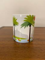 Starbucks Coffee 18 oz Porcelain Mug Cup 2007 Balboa Park San Diego
