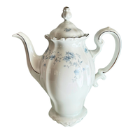 Coffee-Tea Pot Cups and Sugar Bowl Porcelain Johann Haviland Bavarian Germany 11 PCS
