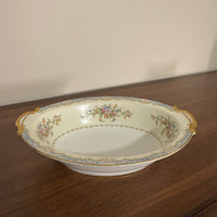 Vintage Noritake-Naomi Porcelain Gravy-Oval-Serving Bowl Set of 3