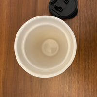 Starbucks Hot Air Balloon Design Porcelain Coffee Tumbler Mug 12oz Replaced Lid