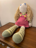 Handmade Crochet Large Doll
