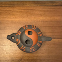 Chinese Yixing Zisha Clay Ying Yang Chinese Teapot