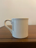 Starbucks 2013 Classic Green Siren Logo Ceramic Coffee Mug – 14 oz, Made in USA

