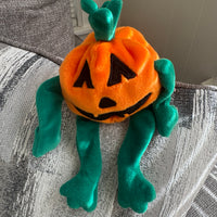 Vintage Halloween Plush Toys Set READ