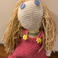Handmade Crochet Large Doll