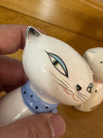 Vintage Holt Ceramic Cats Salt and Pepper Shaker Set
