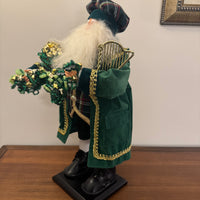 Santa Irish -St Patrick Holiday Decor Lucky