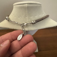 Belle Miss Chunky Enameled- Rhinestone Pendant Necklace Fashion Jewelry