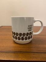 Opalhouse Good Vibes Only Porcelain Coffee Tea Mug
