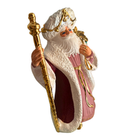 Ceramic Vintage Hand-painted Santa Claus