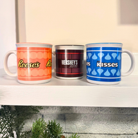 Vintage Hershey's Kisses Hesse's Mug Set 3
