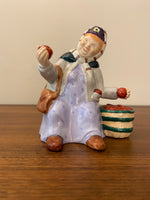 ENESCO Ye Olde Peddlers Apple Annie Porcelain Figurine
