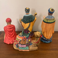 Vintage Porcelain Nativity Set of 12 Pieces