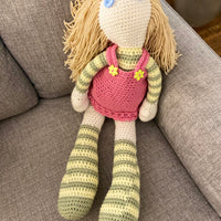 Handmade Crochet Large Doll