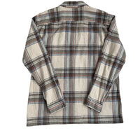 Patagonia Flannel Shirt Men’s Size Tan Plaid Cotton