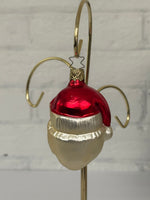 Vintage Christopher Radko Santa Face Blown Glass Christmas Ornament – Made in Germany
