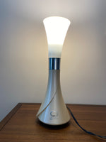 OttLite Ivory-Pearl Tone Tulip Adjustable Gooseneck Desk-Table Lamp
