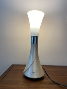 OttLite Ivory-Pearl Tone Tulip Adjustable Gooseneck Desk-Table Lamp