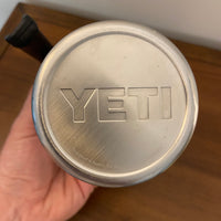 Pre-owned YETI Stainless Steel Large Mug With An Interest Sticker