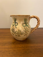 Vintage Ceramic Pitcher Farmhouse Style
