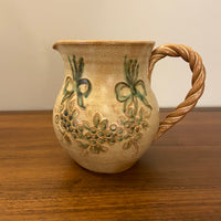 Vintage Ceramic Pitcher Farmhouse Style