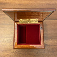 Vintage Authentic M.J Hummel Handcrafted Ercolano Italian Wooden Music Box