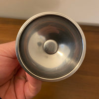 Vintage E. L. Italian Goblets Silverplated Set of 2