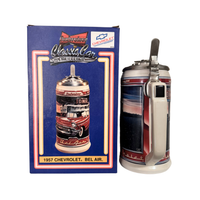 Budweiser Classic Car Series 1957 Chevy Bel-Air Convertible 1997 Beer Stein CS304
