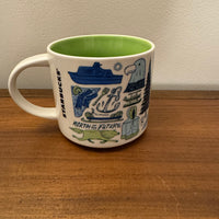 Starbucks Alaska Porcelain Coffee Mug 14 oz Been There Series