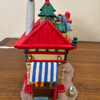 Lemax Santa's Wonderland Porcelain Village Ribbon & Gift-Wrap Factory