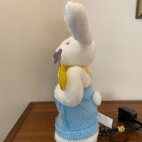 Vintage Avon Fiber Optic  Light Up Bunny Rabbit Easter Welcome Spring Decor