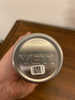 YETI Blue-Silver Stainless Steel Tumbler
