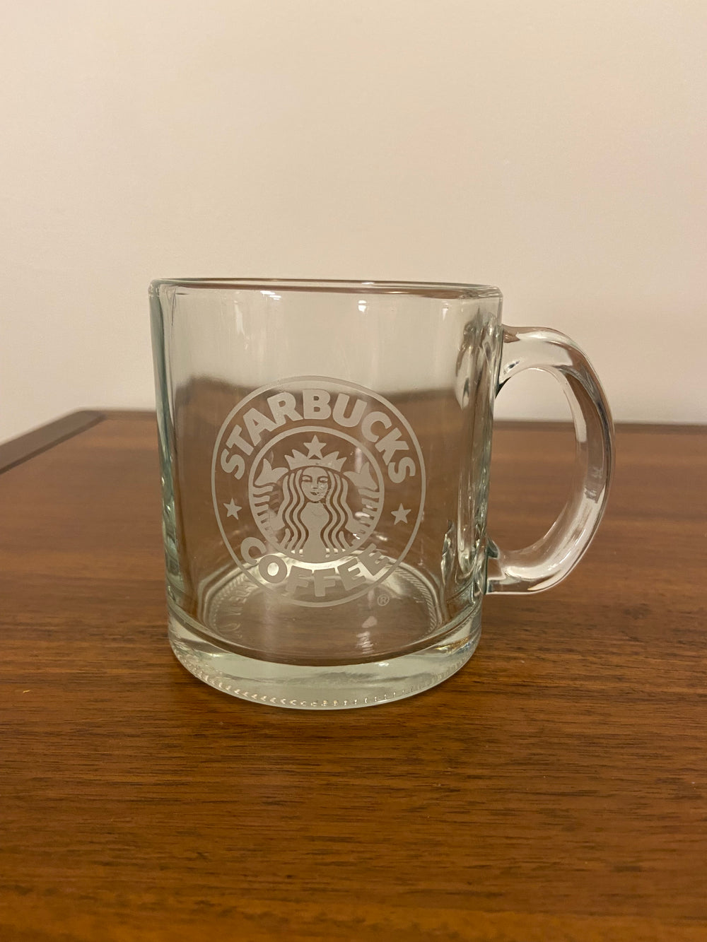 Starbucks Coffee Clear Glass Mug Cup