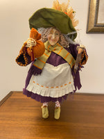 Dept 56 Krinkles by Patience Brewster Witch with Baby Dragons and Stick
