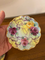 Vintage Hand-painted Porcelain Chocolate Coffee Pot Set
