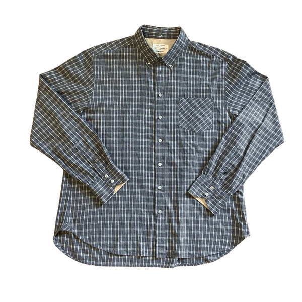 Rag & Bone Long Sleeve Plaid XL Shirt