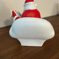 Dept 56 Porcelain Santa Figurine Santa's List