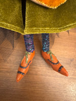 Witch Figure Halloween Decor
