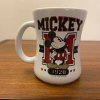 Authentic Disney Store Mikey Mouse Top of the Class 1928 Porcelain Coffee Mug