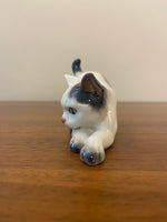 DJ Dahl Jensen Copenhagen Porcelain Cat Figurine 1013
