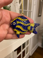 Cloisonne Enamel Fish Pendant-Ornament
