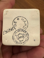 Vintage Handmade Polish Pottery Jankowski Unikat Boleslawiec Tiny Planter
