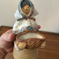 Vintage Metlox Figurine Stoneware Ceramic Sculpture