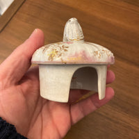 Antique B&M China Coffee Chocolate Pot Floral 1295