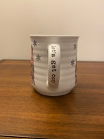 Peppermint and Pine Let's Get Cozy Gnomes Porcelain Coffee Tea Mug
